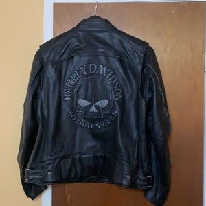 Men's H-D  Vent Passing Leather Jacket